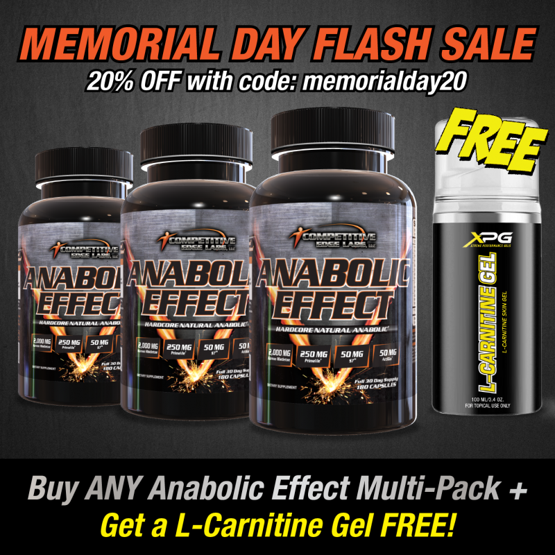 AnabolicEffect L-Carnitine-MemorialDayFlashSale.png