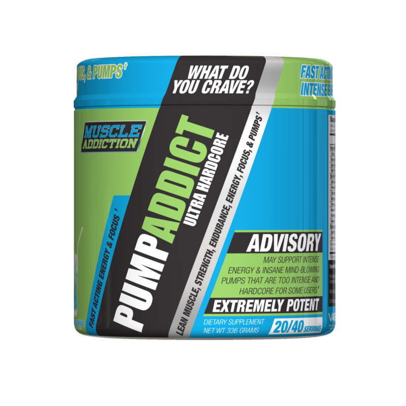 Muscle Addition Pump Addict Powder (Blue Raspberry Lemonade) RENDERING (FRONT).png