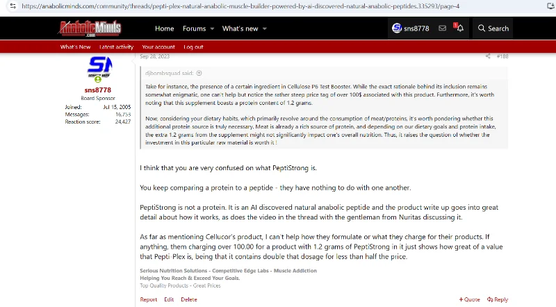 My reply in PeptiPlex thread 3.webp