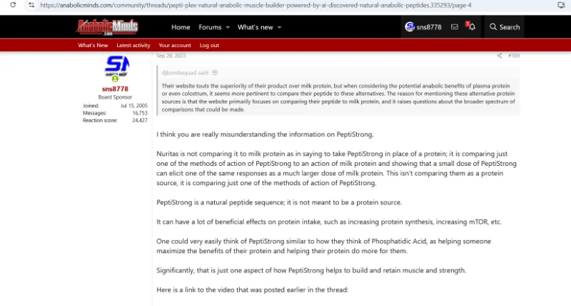 My reply in PeptiPlex thread 4.webp