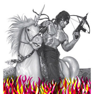 Rambo on a Unicorn.jpg