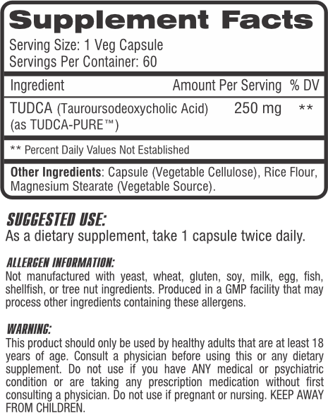 TUDCA Supplement Facts.png