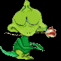 dragon with a rose.gif